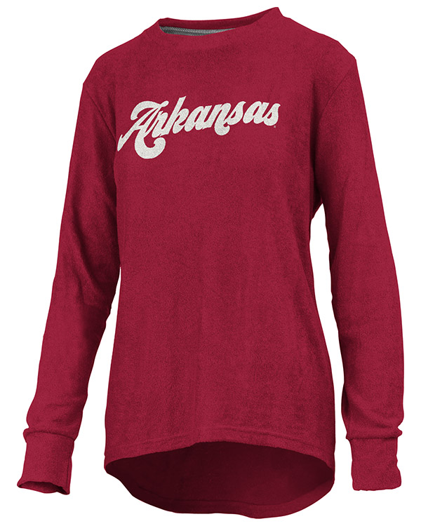 arkansas razorbacks crewneck sweatshirt