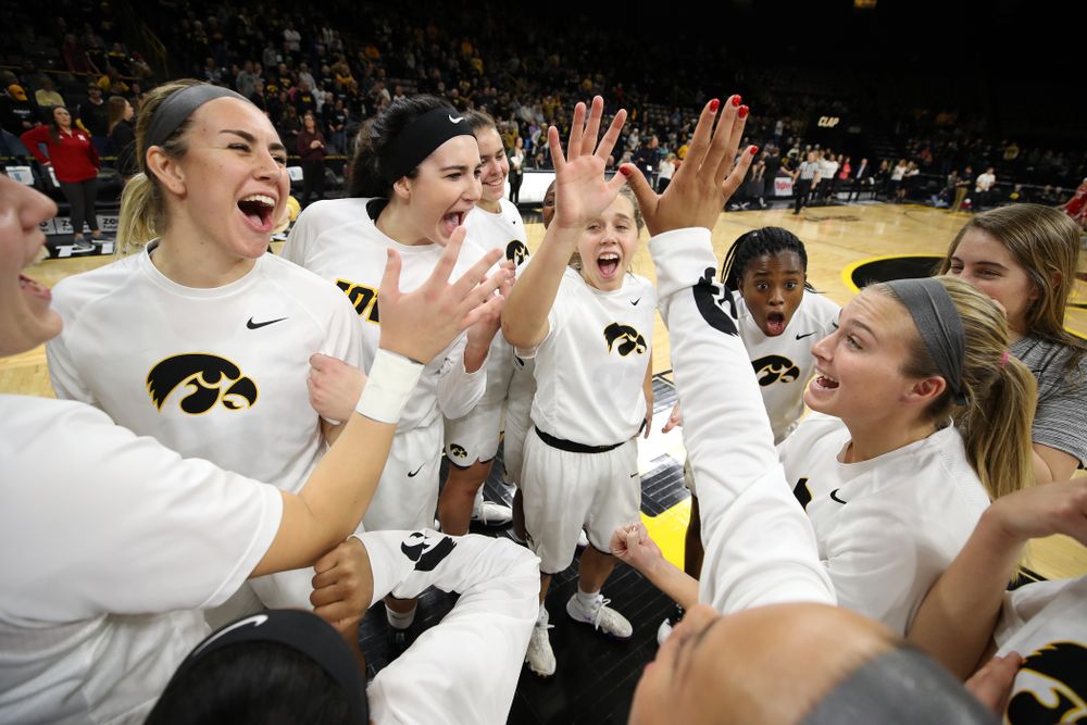 The Iowa Hawkeyes against the Nebraska Cornhuskers Thursday, January 3, 2019 at Carver-Hawkeye Arena. (Brian Ray/hawkeyesports.com)