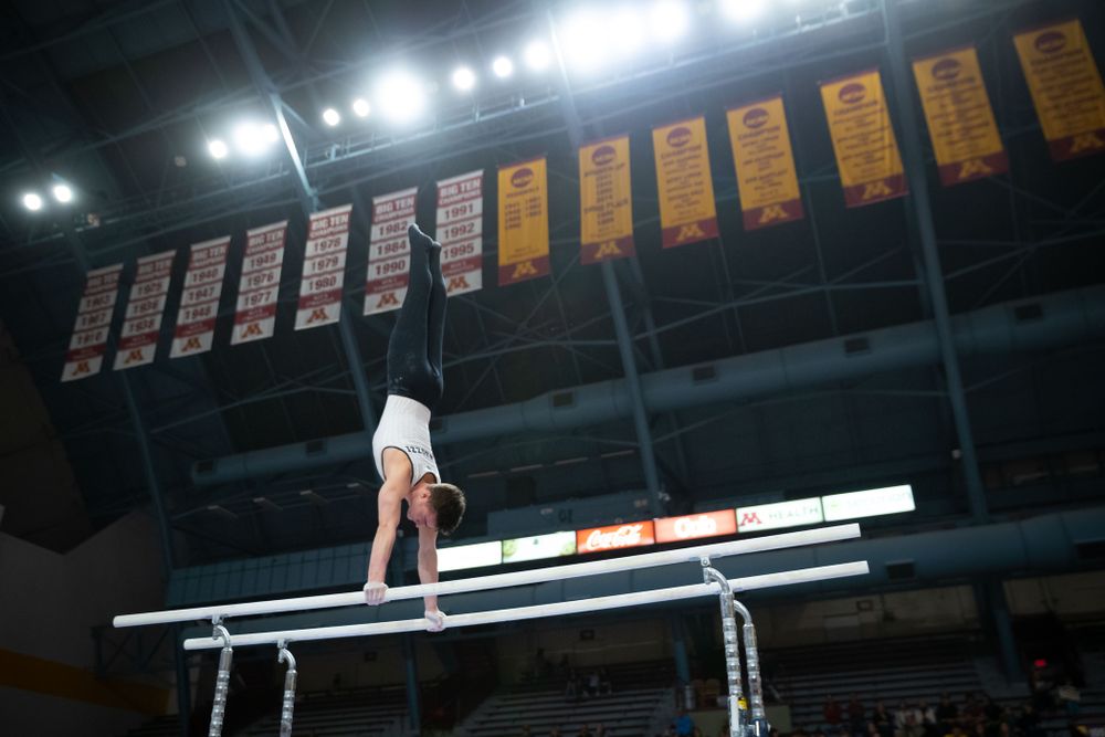 The Iowa Hawekeys against Minnesota and Penn State at the Maturi Pavilion Saturday, March 23, 2019 in Minneapolis, Minn. (C. Morgan Engel/Freelance)
