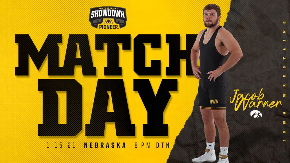 Iowa Wrestling vs Nebraska, January 15 at 8pm on Big Ten Network