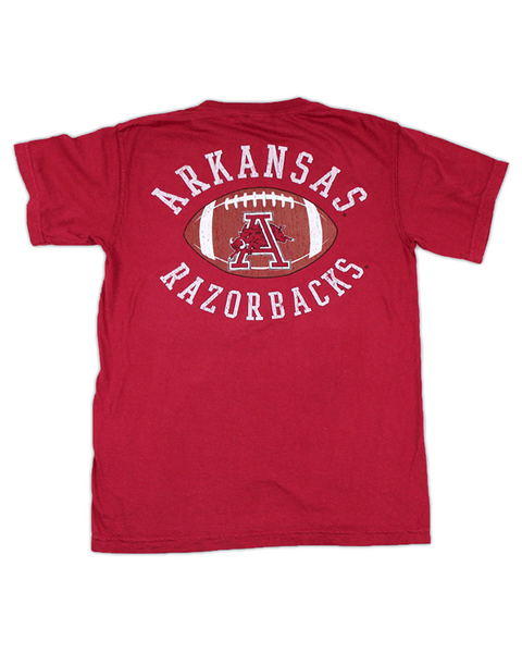 Arkansas Razorbacks Southern Trend Football Reverse T-Shirt - Arkansas ...