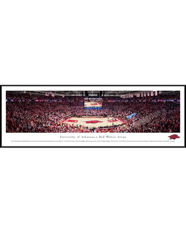 Official Arkansas Razorbacks Standard Frame Bud Walton Arena ...