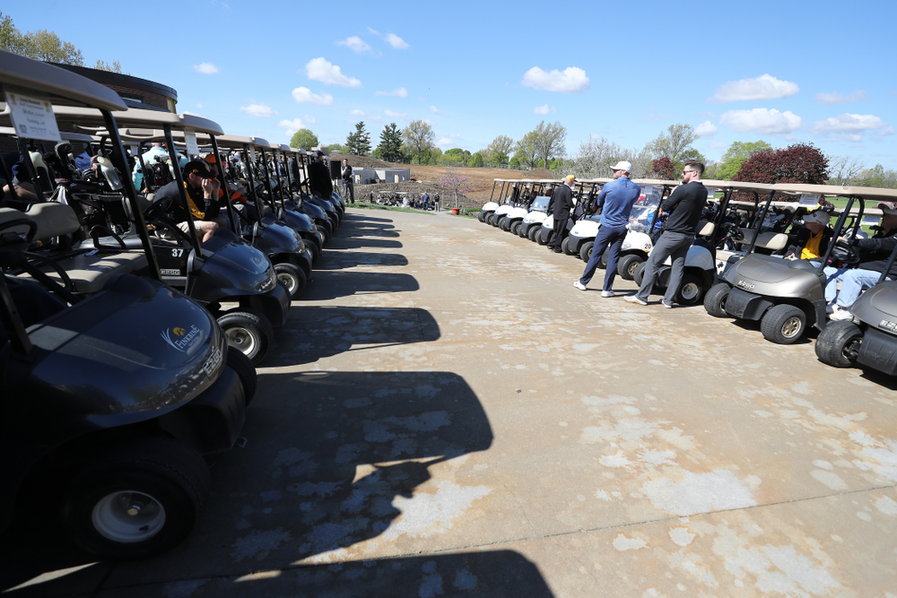 The 2019 Iowa Baseball golf outing Friday, May 10, 2019 at Finkbine Golf Course. (Brian Ray/hawkeyesports.com)