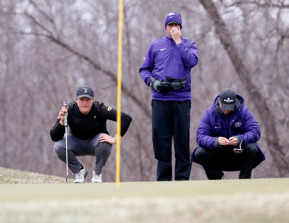 Alex Schaake during the 2018 Hawkeye Invitational Friday, April 13, 2018 at Finkbine Golf Course. (Brian Ray/hawkeyesports.com)