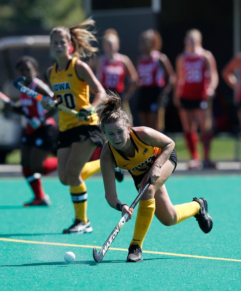 Iowa Hawkeyes Maddy Murphy (26) against Indiana Sunday, September 16, 2018 at Grant Field. (Brian Ray/hawkeyesports.com)