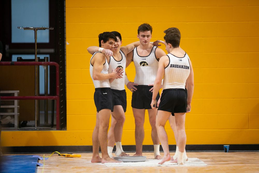 The Iowa Hawekeys against Minnesota and Penn State at the Maturi Pavilion Saturday, March 23, 2019 in Minneapolis, Minn. (C. Morgan Engel/Freelance)