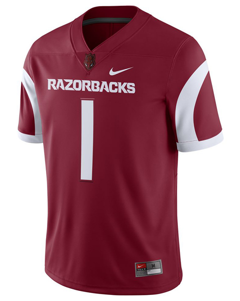 custom arkansas razorback football jersey