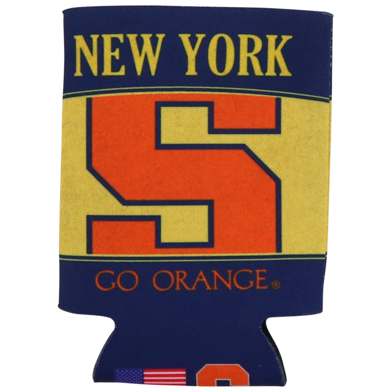 Official Syracuse Orange License Plate Can Cooler 12 Oz. | Syracuse Store
