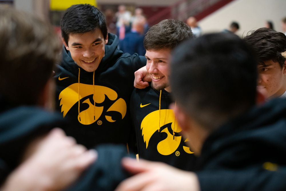 The Iowa Hawekeys against Minnesota and Penn State at the Maturi Pavilion Saturday, March 23, 2019 in Minneapolis, Minn. (C. Morgan Engel/Freelance)