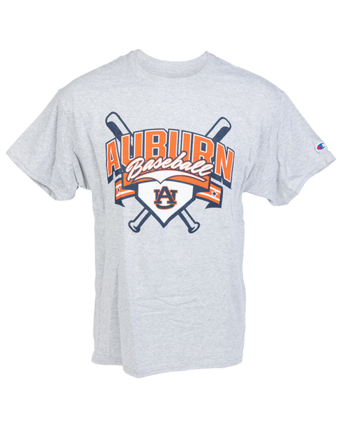 Auburn Tigers Champion Baseball Short Sleeve T-Shirt - The Auburn Fan ...