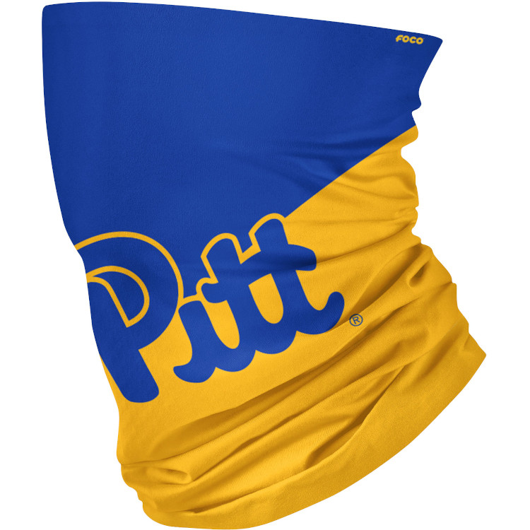 Pitt Panthers Color Block Big Logo Gaiter Pittsburgh Panthers