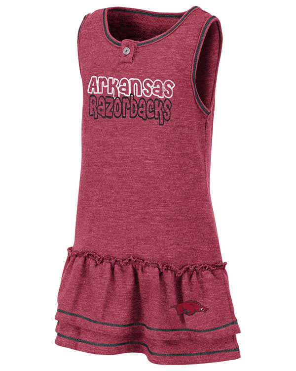 Arkansas Razorbacks Bonn Toddler Girls Dress Arkansas Razorbacks