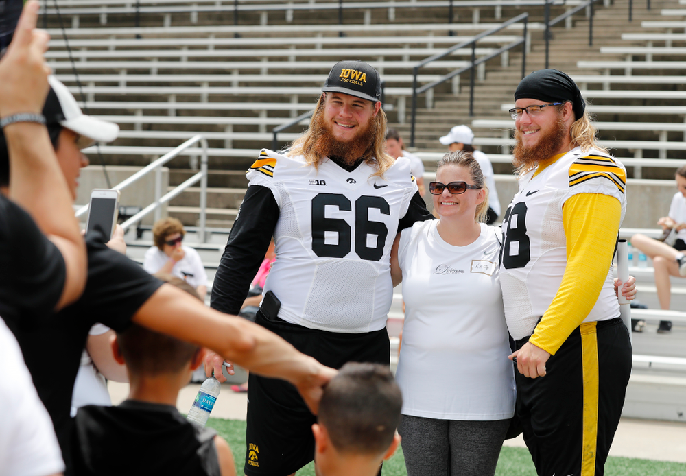 The 2018 Iowa Ladies Football Academy Saturday, June 9, 2018 at Kinnick Stadium. (Brian Ray/hawkeyesports.com)