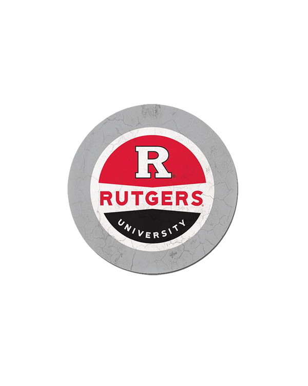 NCAA Rutgers Scarlet Knights Road To 2pk Travel Coaster 