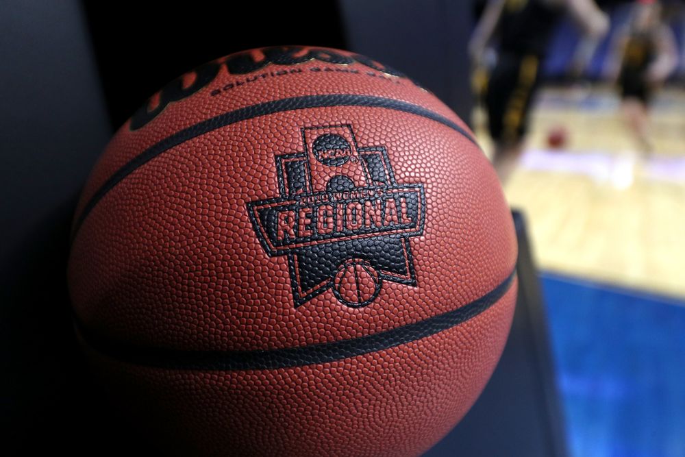 The Iowa Hawkeyes during media and practice as they prepare for their Sweet 16 matchup against NC State Friday, March 29, 2019 at the Greensboro Coliseum in Greensboro, NC.(Brian Ray/hawkeyesports.com)