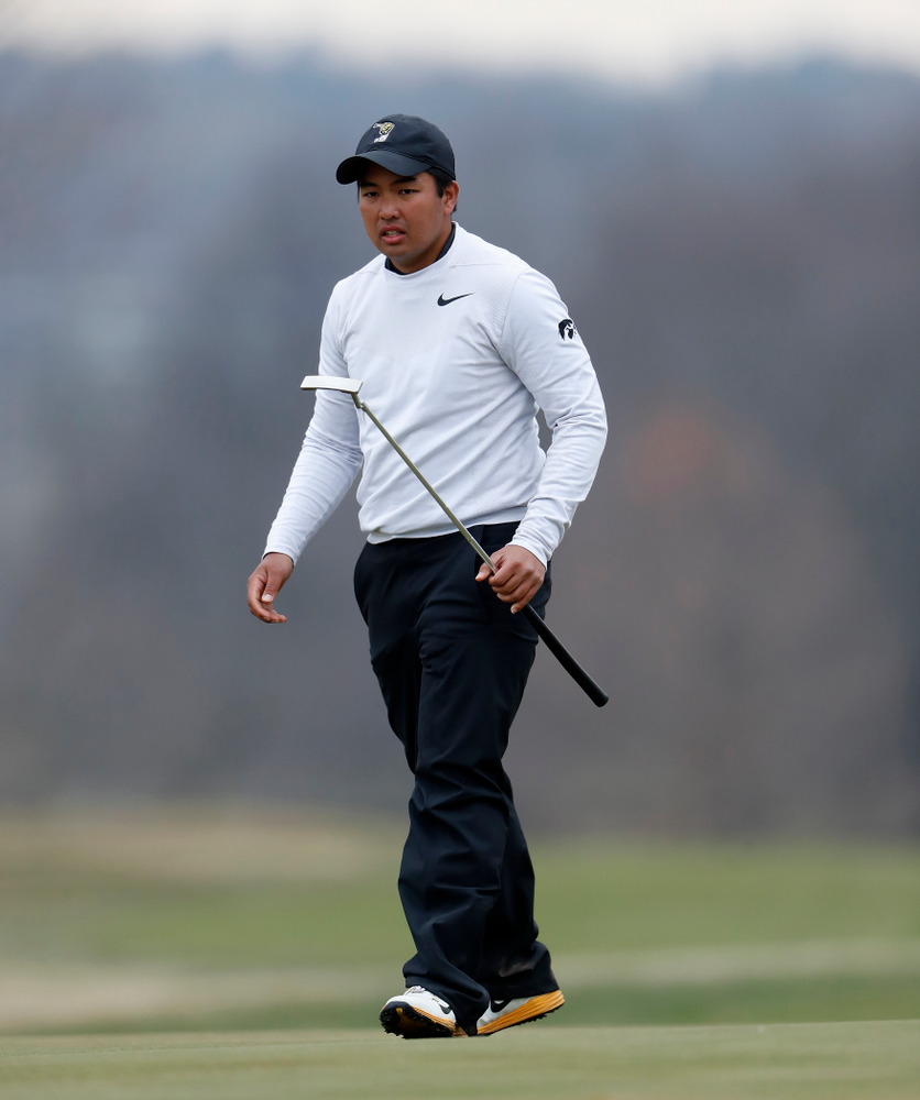 Ryoto Furuya during the 2018 Hawkeye Invitational Friday, April 13, 2018 at Finkbine Golf Course. (Brian Ray/hawkeyesports.com)