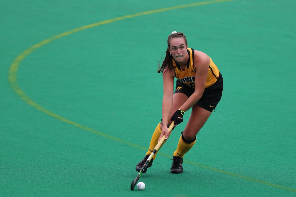 Iowa Hawkeyes defenseman Anthe Nijziel (6) against Columbia Sunday, September 8, 2019 at Grant Field. (Brian Ray/hawkeyesports.com)