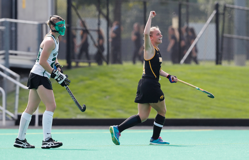 Iowa Hawkeyes Katie Birch (11) against Dartmouth Friday, August 31, 2018 at Grant Field. (Brian Ray/hawkeyesports.com)