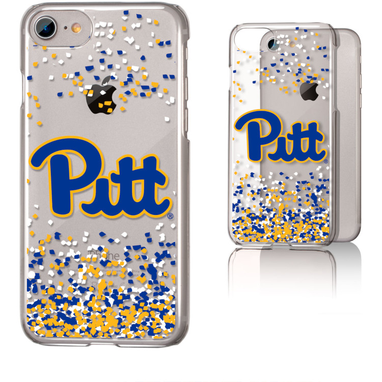 Official Pitt Panthers Confetti Iphone 7 / 8 Clear Slim Case ...