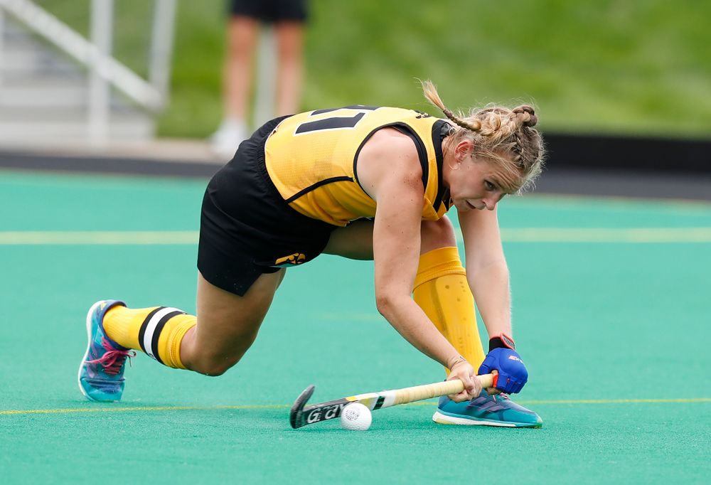 Iowa Hawkeyes Katie Birch (11) against Ball State Sunday, September 2, 2018 at Grant Field. (Brian Ray/hawkeyesports.com)