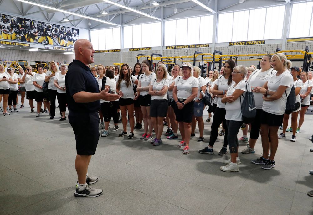 The 2018 Iowa Ladies Football Academy Saturday, June 9, 2018 at Kinnick Stadium. (Brian Ray/hawkeyesports.com)