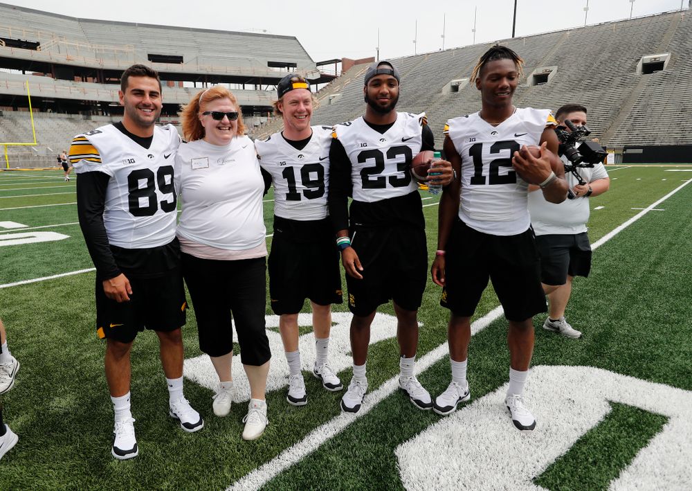 The 2018 Iowa Ladies Football Academy Saturday, June 9, 2018 at Kinnick Stadium. (Brian Ray/hawkeyesports.com)