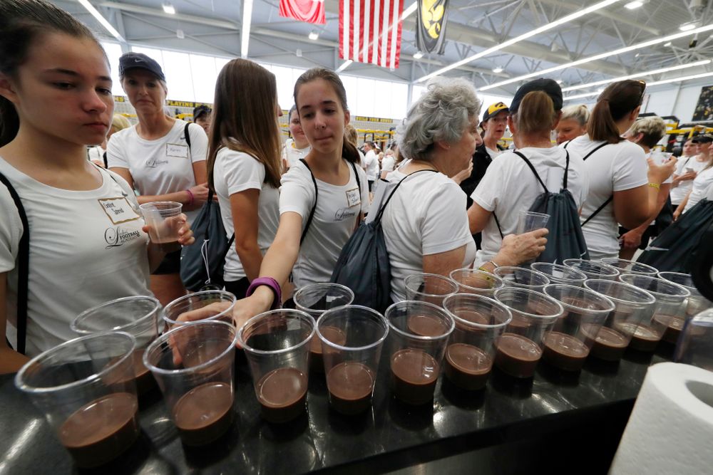 The 2018 Iowa Ladies Football Academy Saturday, June 9, 2018 at Kinnick Stadium. (Brian Ray/hawkeyesports.com)