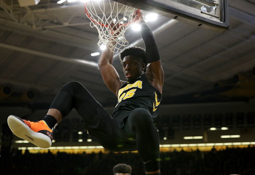 Iowa Hawkeyes forward Tyler Cook (25) against the Indiana Hoosiers Friday, February 22, 2019 at Carver-Hawkeye Arena. (Brian Ray/hawkeyesports.com)
