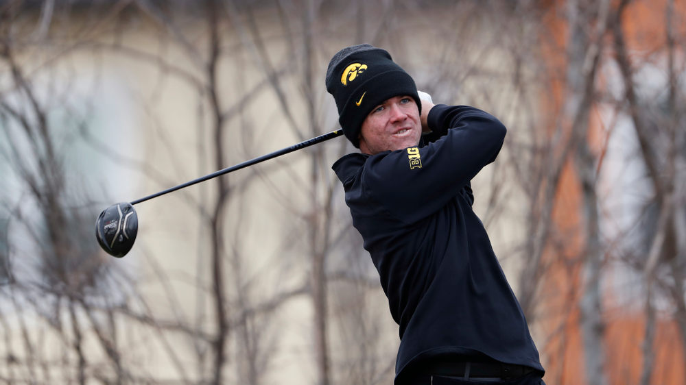 Alex Moorman during the 2018 Hawkeye Invitational Friday, April 13, 2018 at Finkbine Golf Course. (Brian Ray/hawkeyesports.com)
