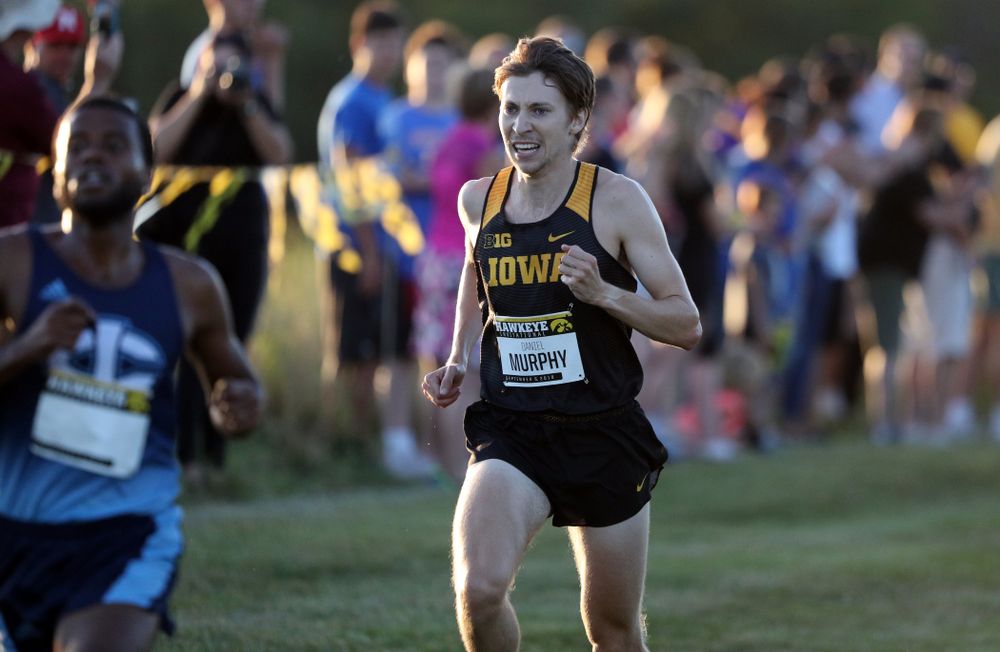 Daniel Murphy runs in the 2019 Hawkeye Invitational Friday, September 6, 2019 at the Ashton Cross Country Course. (Brian Ray/hawkeyesports.com)
