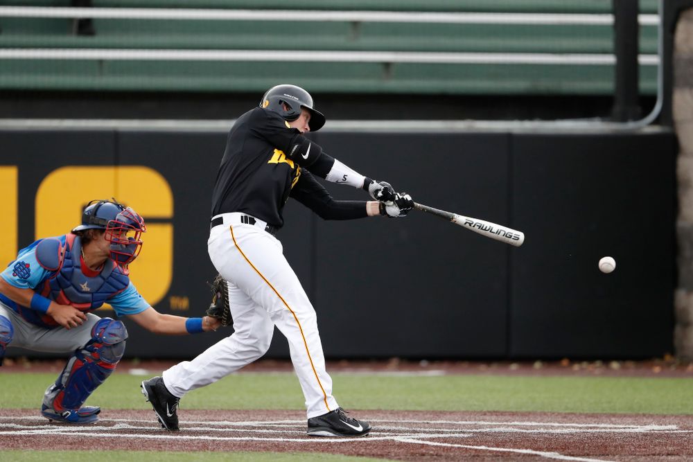 Zeb Adreon against the Ontario Blue Jays Friday, September 21, 2018 at Duane Banks Field. (Brian Ray/hawkeyesports.com)