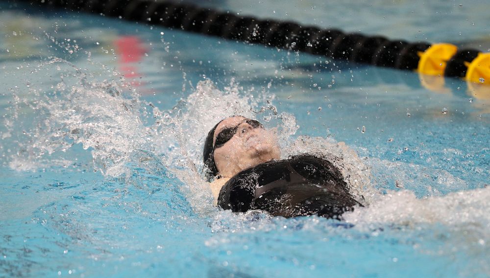 during the third day of the Hawkeye Invitational at the Campus Recreation and Wellness Center on November 16, 2018. (Tork Mason/hawkeyesports.com)