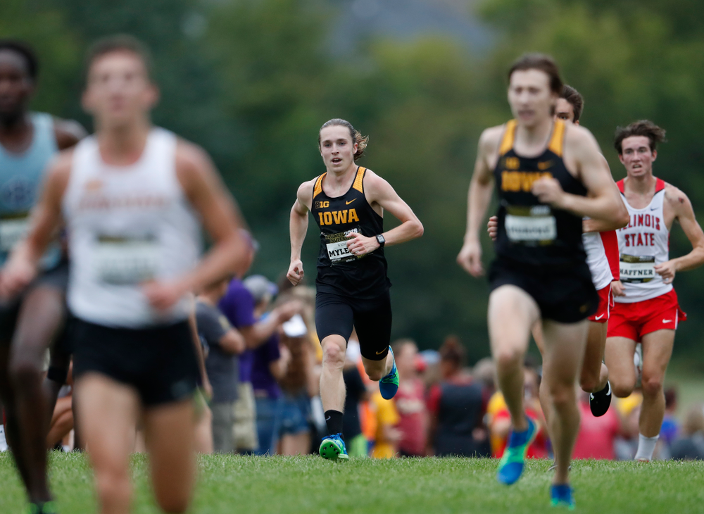 Nathan Mylenek during the Hawkeye Invitational Friday, August 31, 2018 at the Ashton Cross Country Course. (Brian Ray/hawkeyesports.com)