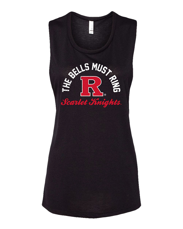Rutgers Scarlet Knights Womens The Bells Tank Rutgers Apparel