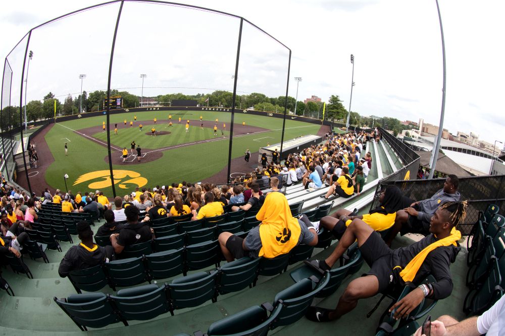 The Iowa Student Athlete Kickoff Kickball game Sunday, August 19, 2018 at Duane Banks Field. (Brian Ray/hawkeyesports.com)