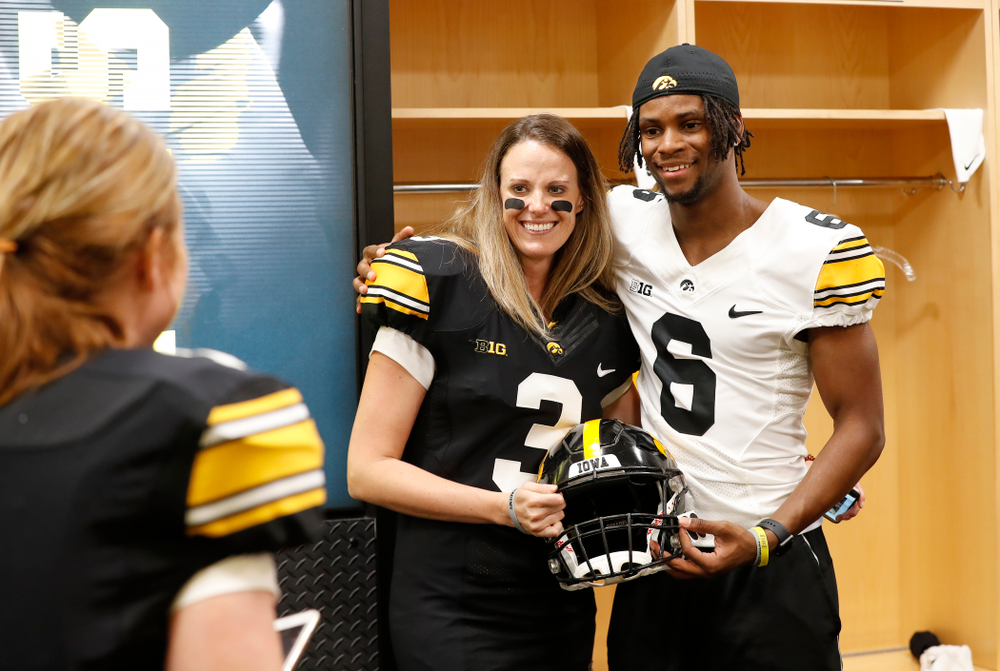 The 2018 Iowa Ladies Football Academy Saturday, June 9, 2018 at Kinnick Stadium. (Brian Ray/hawkeyesports.com)