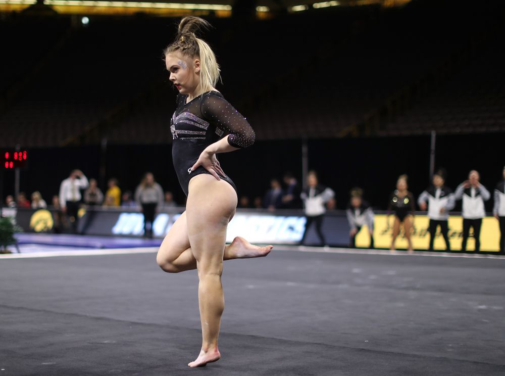 The Iowa Hawkeyes against the Iowa State Cyclones Friday, March 1, 2019 at Carver-Hawkeye Arena. (Brian Ray/hawkeyesports.com)