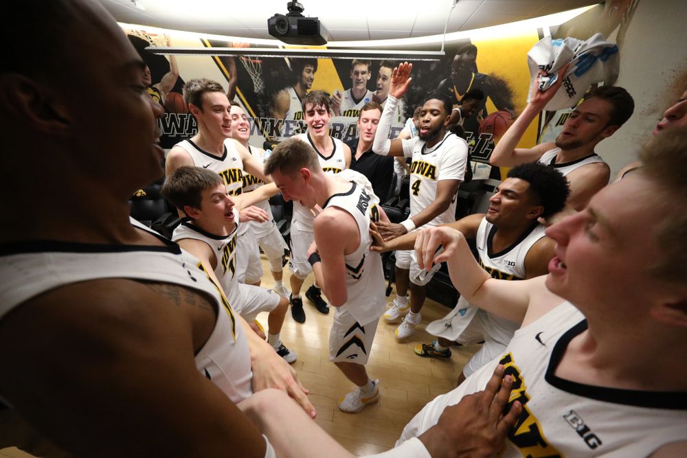 Iowa Hawkeyes guard Connor McCaffery (30) against the Michigan Wolverines Friday, February 1, 2019 at Carver-Hawkeye Arena. (Brian Ray/hawkeyesports.com)