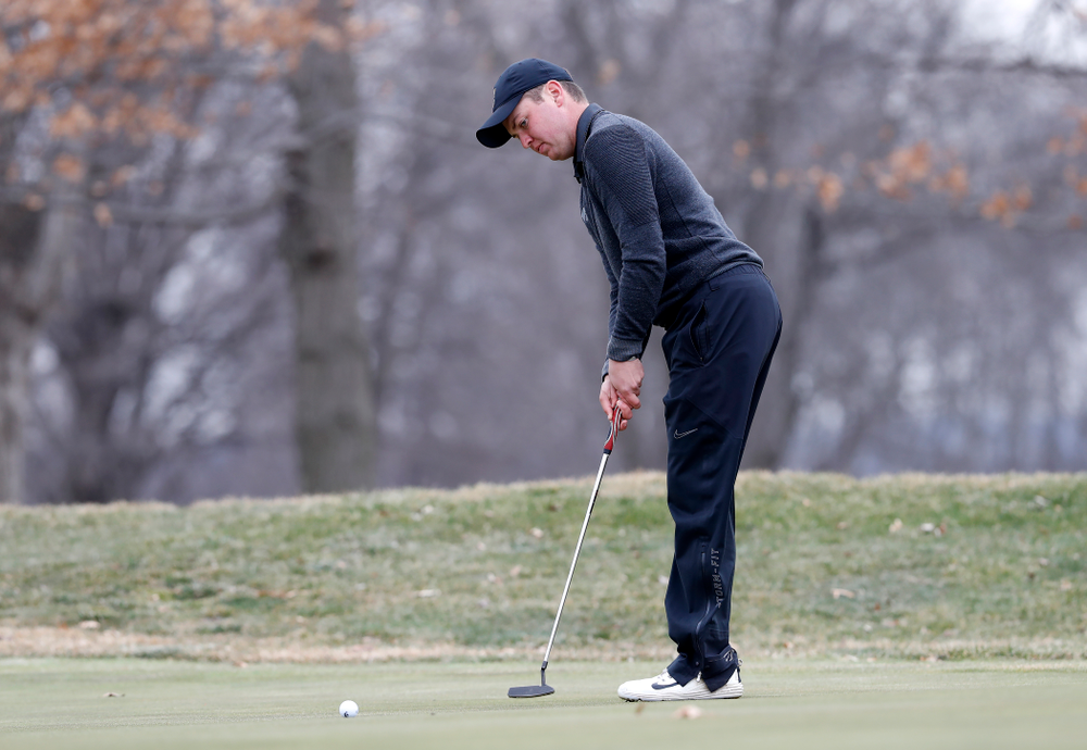 Matthew Walker during the 2018 Hawkeye Invitational Friday, April 13, 2018 at Finkbine Golf Course. (Brian Ray/hawkeyesports.com)