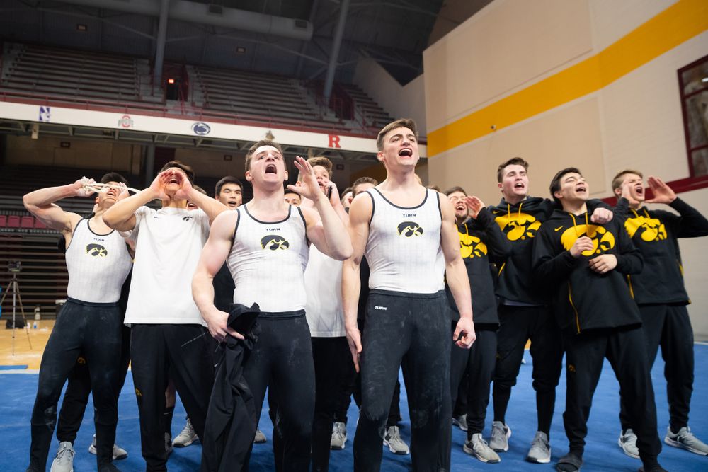 The Iowa Hawekeys against Minnesota and Penn State at the Maturi Pavilion Saturday, March 23, 2019 in Minneapolis, Minn. (C. Morgan Engel/Freelance)