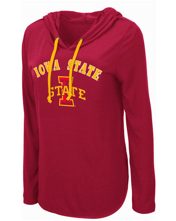 Iowa State Cyclones Colosseum Women S Lightweight Hooded Long
