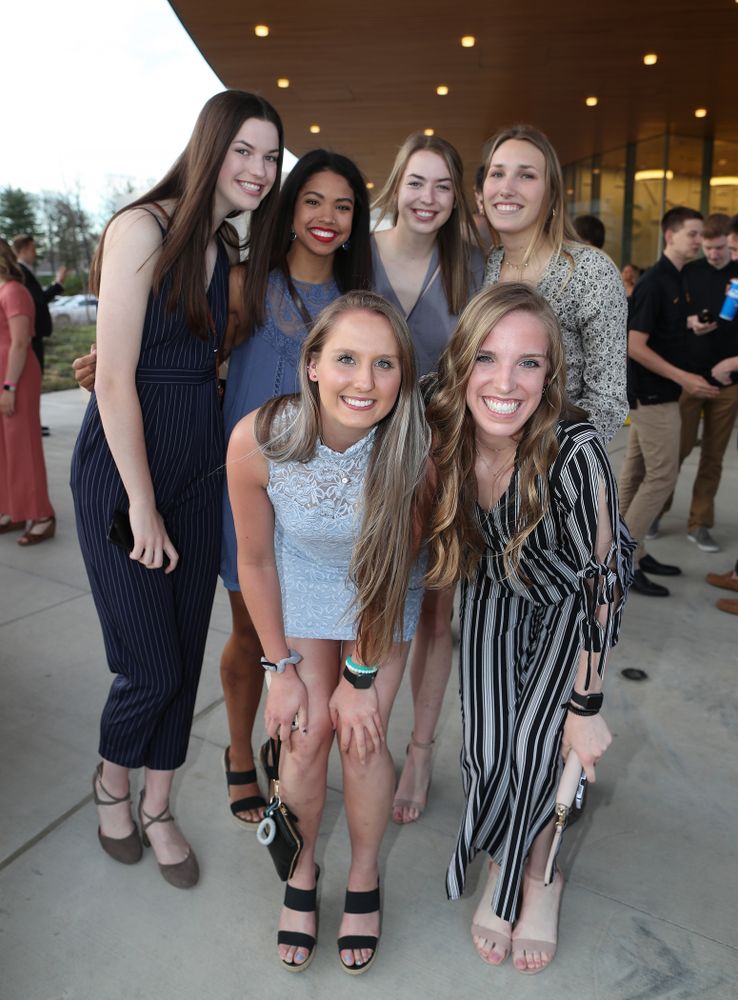 The 2019 Golden Herkys yellow carpet Tuesday, April 23, 2019 at Hancher Auditorium. (Brian Ray/hawkeyesports.com)