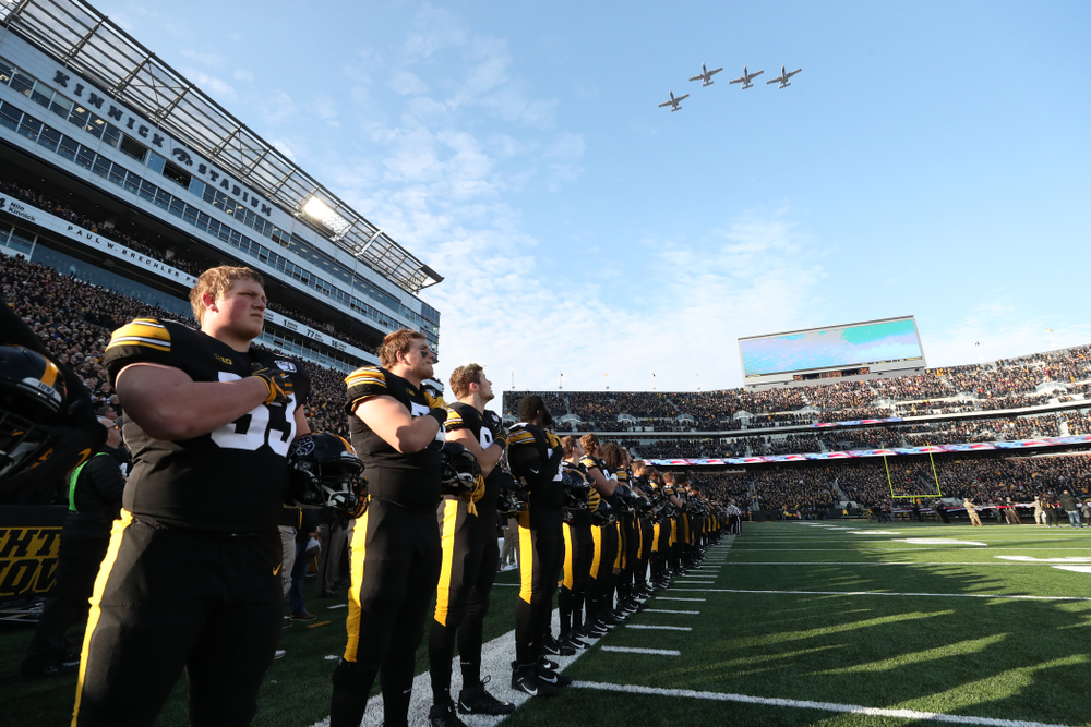 The Iowa Hawkeyes against Minnesota Saturday, September 28, 2019 at Kinnick Stadium. (Max Allen/hawkeyesports.com)