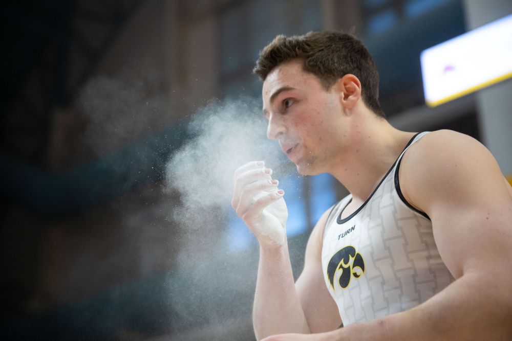 The Iowa Hawekeys against Minnesota and Penn State at the Maturi Pavilion Saturday, March 23, 2019 in Minneapolis, Minn. (C. Morgan Engel/Freelance)