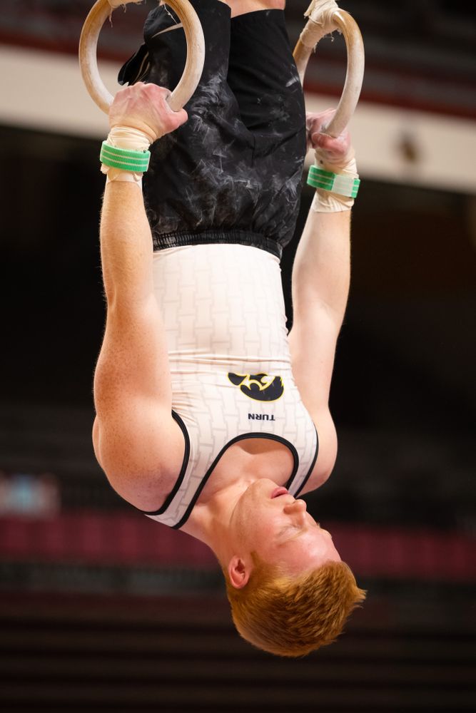 The Iowa Hawekeys against Minnesota and Penn State at the Maturi Pavilion Saturday, March 23, 2019 in Minneapolis, Minn. (C. Morgan Engel/Freelance)