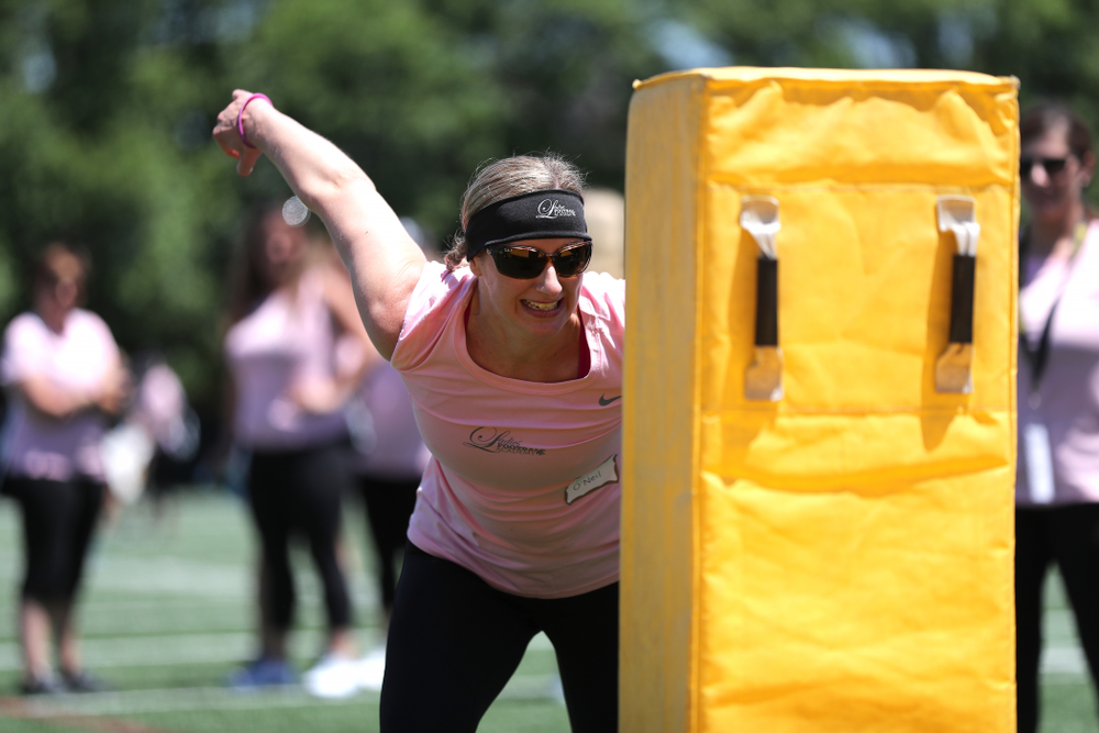 The 2019 Iowa Ladies Football Academy Saturday, June 8, 2019 at Kinnick Stadium. (Brian Ray/hawkeyesports.com)