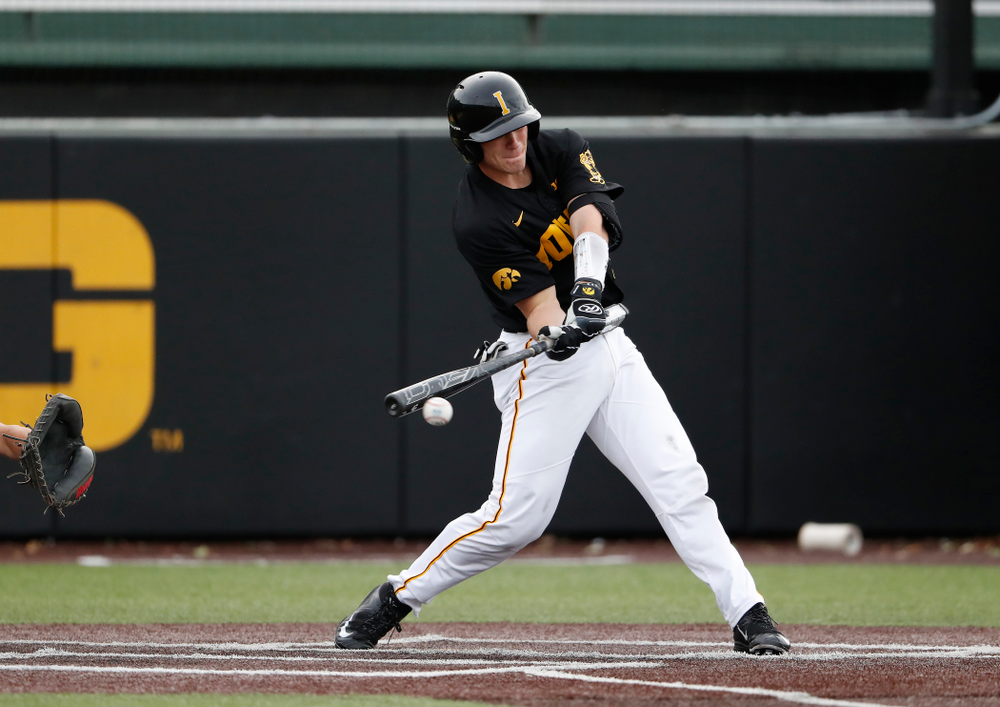 Austin Martin against the Ontario Blue Jays Friday, September 21, 2018 at Duane Banks Field. (Brian Ray/hawkeyesports.com)