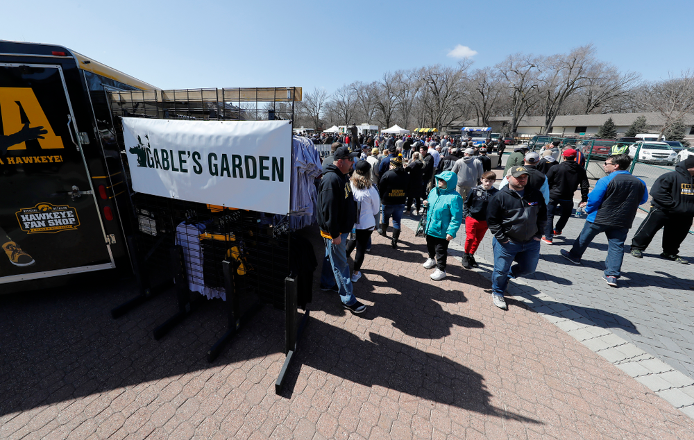 Gable's Garden during the United World Wrestling Freestyle World Cup Saturday, April 7, 2018 outside of Carver-Hawkeye Arena. (Brian Ray/hawkeyesports.com)