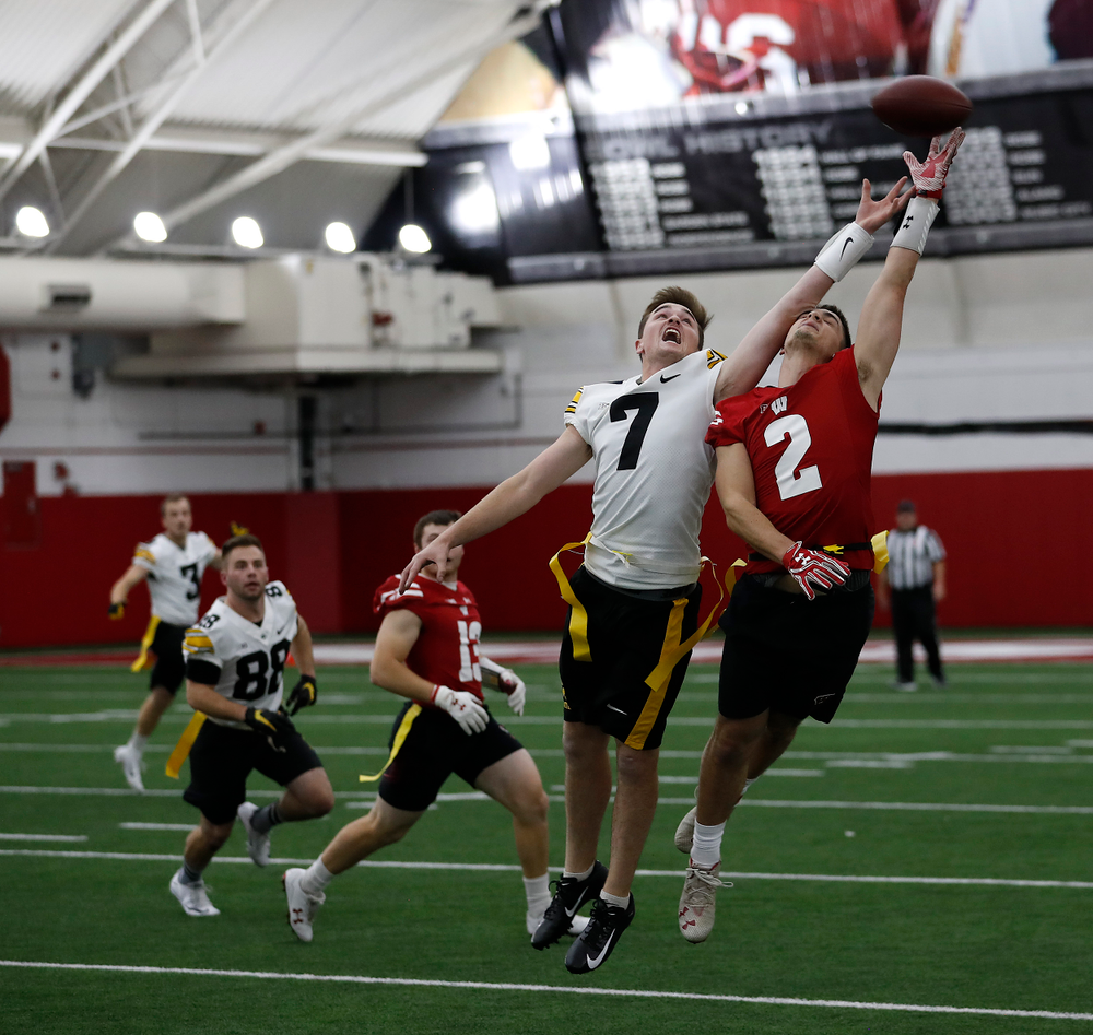 The Hawkeye football managers capture the rusty toolbox for the first time since 2008 with a 20-19 double The Hawkeye Football Managers captured the rusty toolbox for the first time since 2008 with a 20-19 double overtime win against the Wisconsin football managers on Nov. 8 in Madison, Wisconsin.