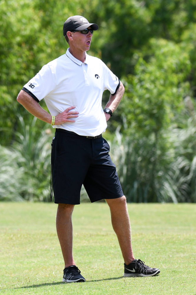 Assistant Coach Jeff Schmid at the NCAA Men's Golf Regional in Baton Rouge ((Photo:SE Sports Media/Sideline Sports).